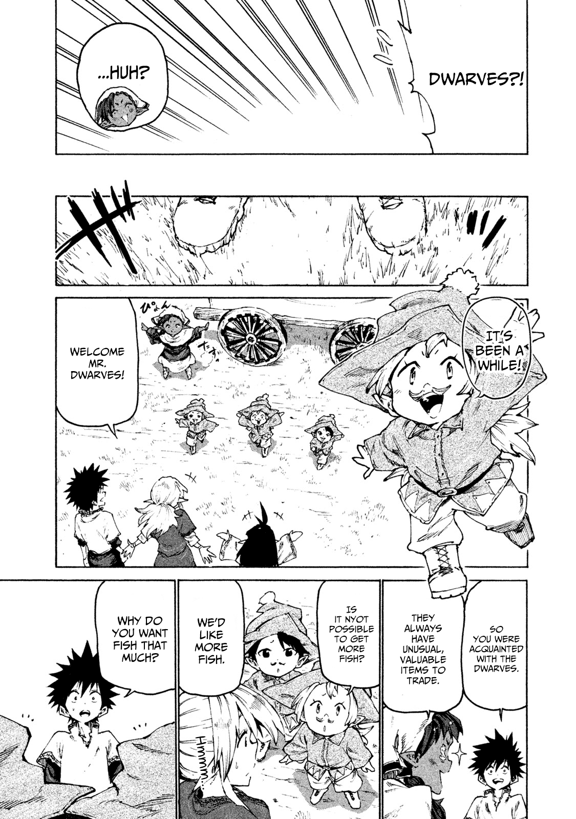 Mazumeshi Elf to Yuboku gurashi Chapter 28 13